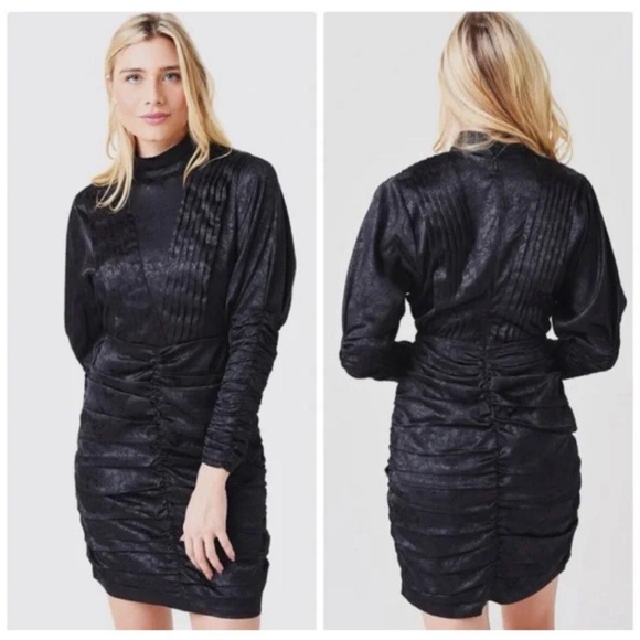 Hunter Bell Ariana Ruched Dress - Picture 2 of 13